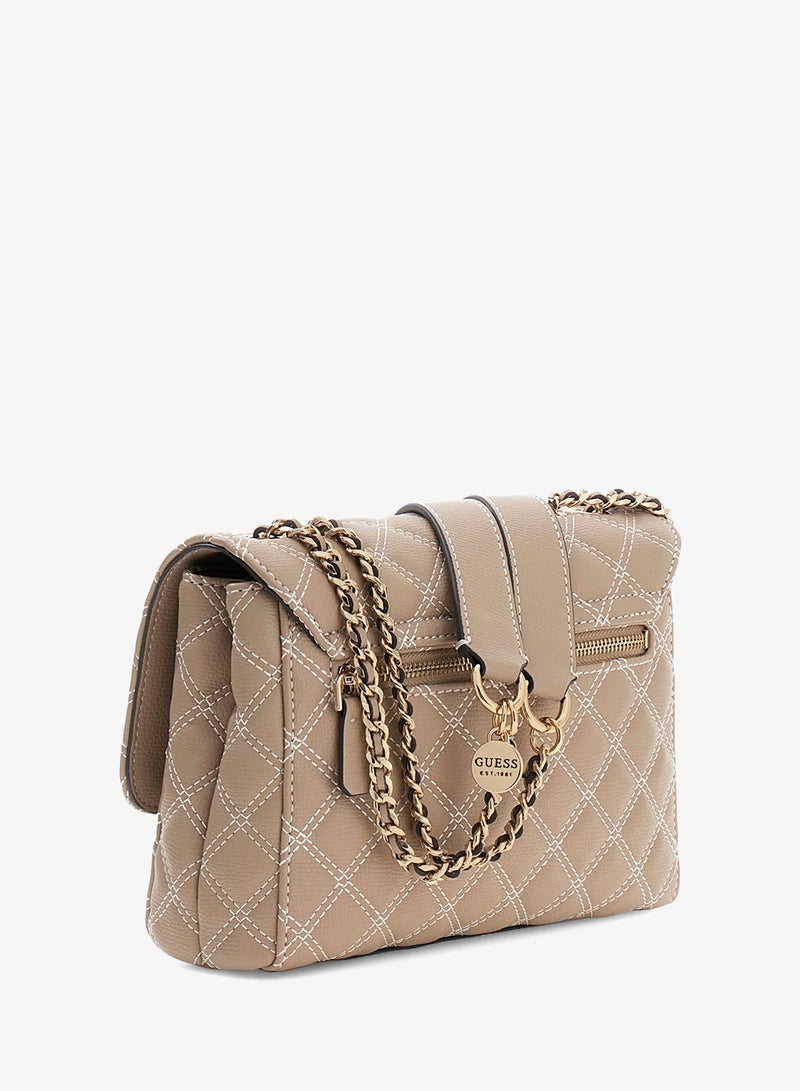 GUESS Giully II Flap Over  Crossbody Bag - Image 2